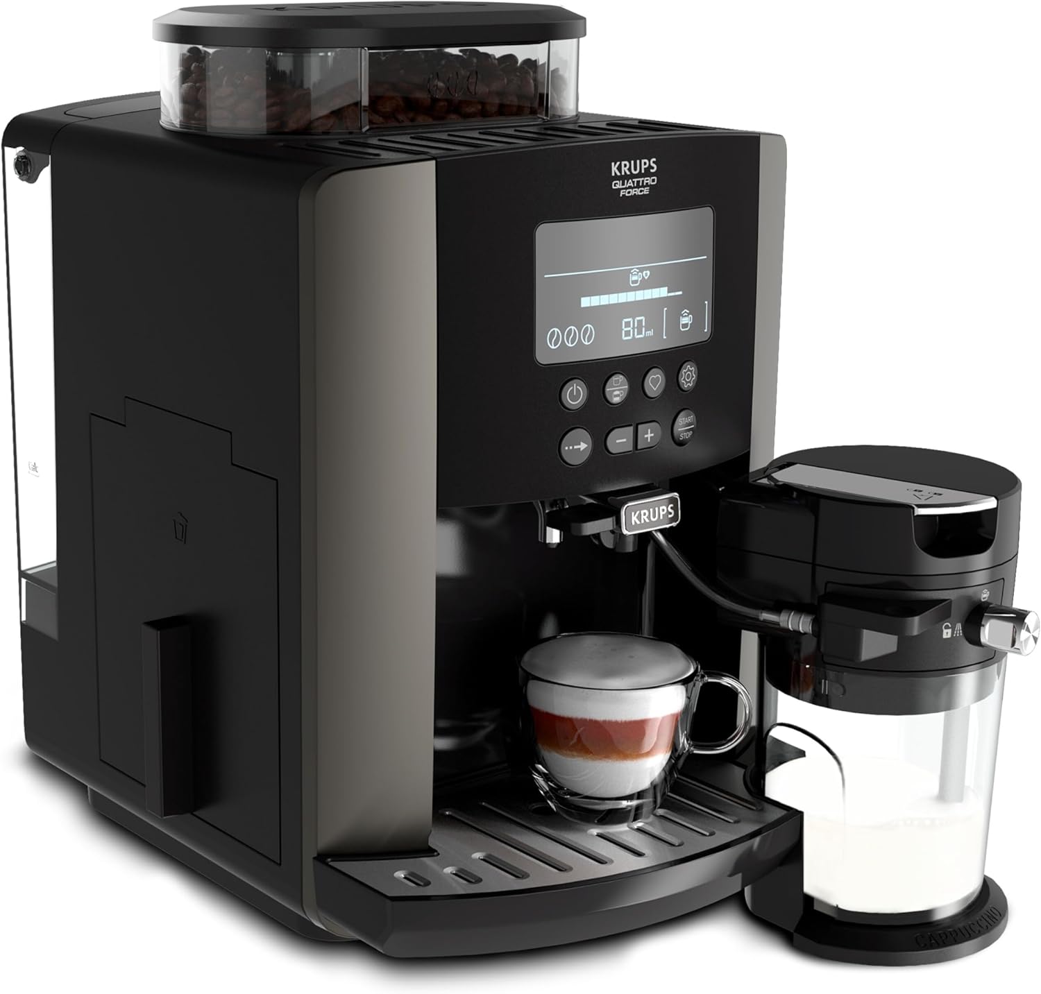 KRUPS Arabica Latte Quattro Force EA819E