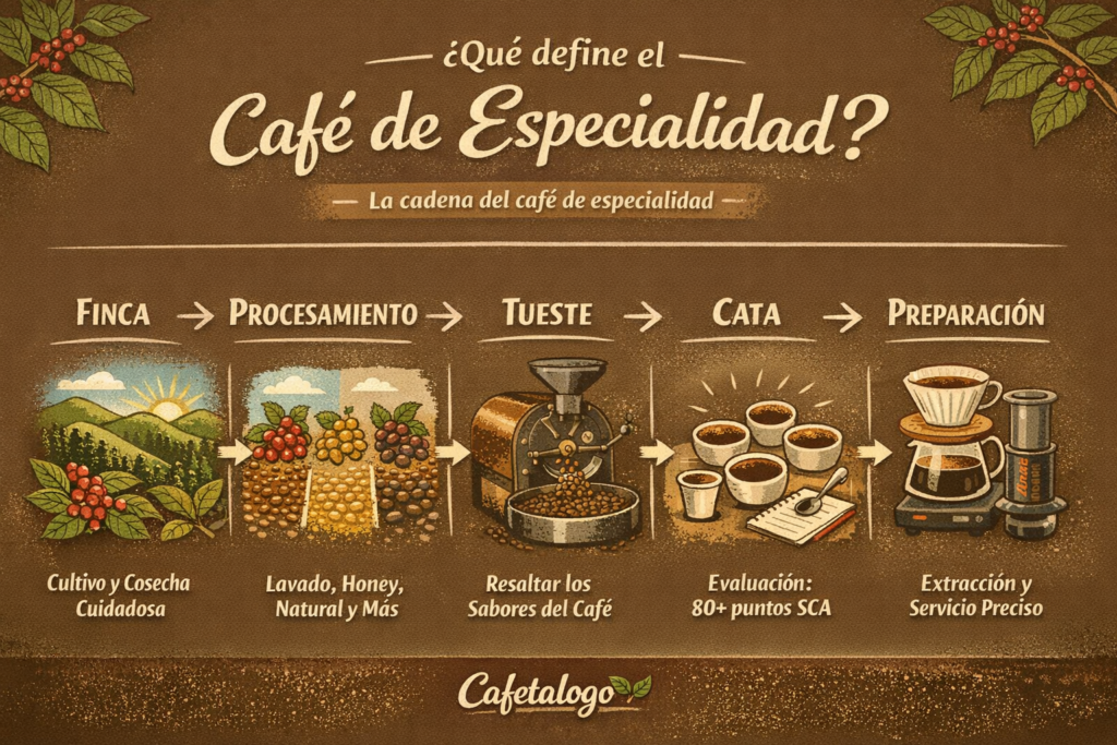 ¿Qué define al café de especialidad?